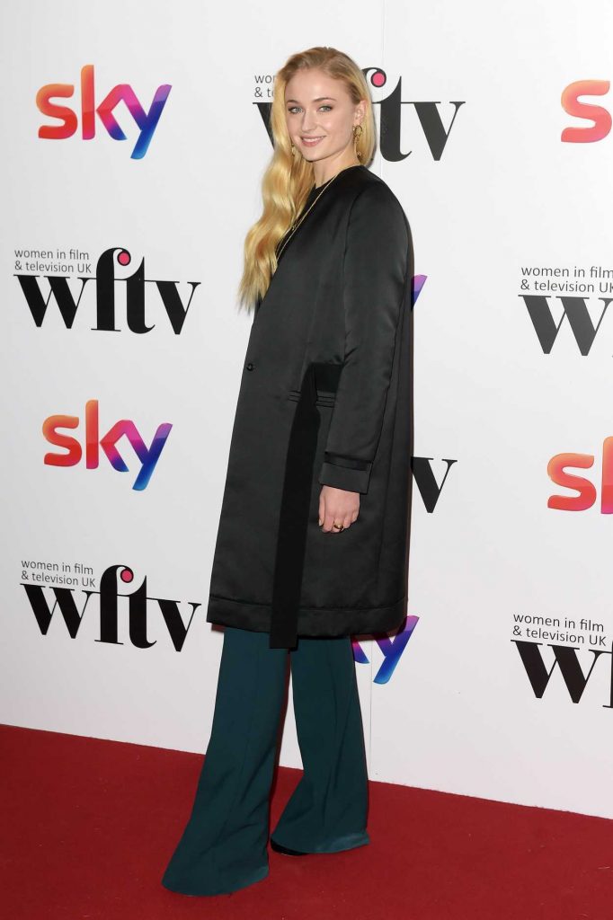 Sophie Turner Attends the Sky Women in Film and TV Awards in London 12/02/2016-2