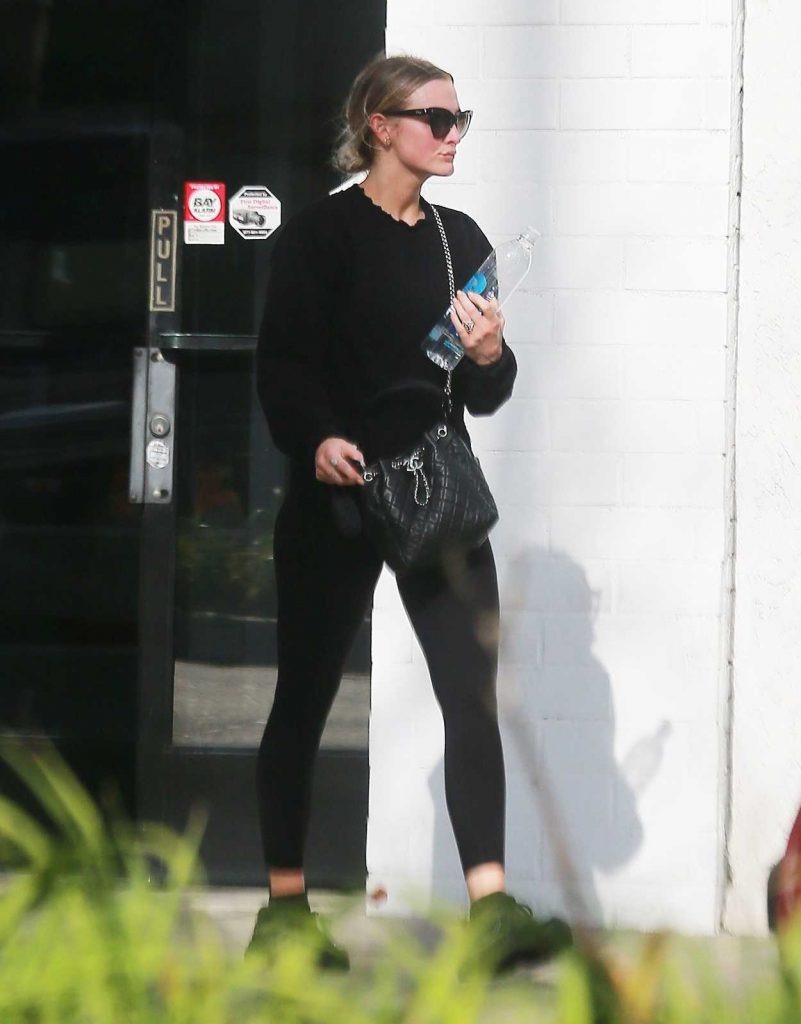 Ashlee Simpson Leaves a Gym in Studio City 01/13/2017-1