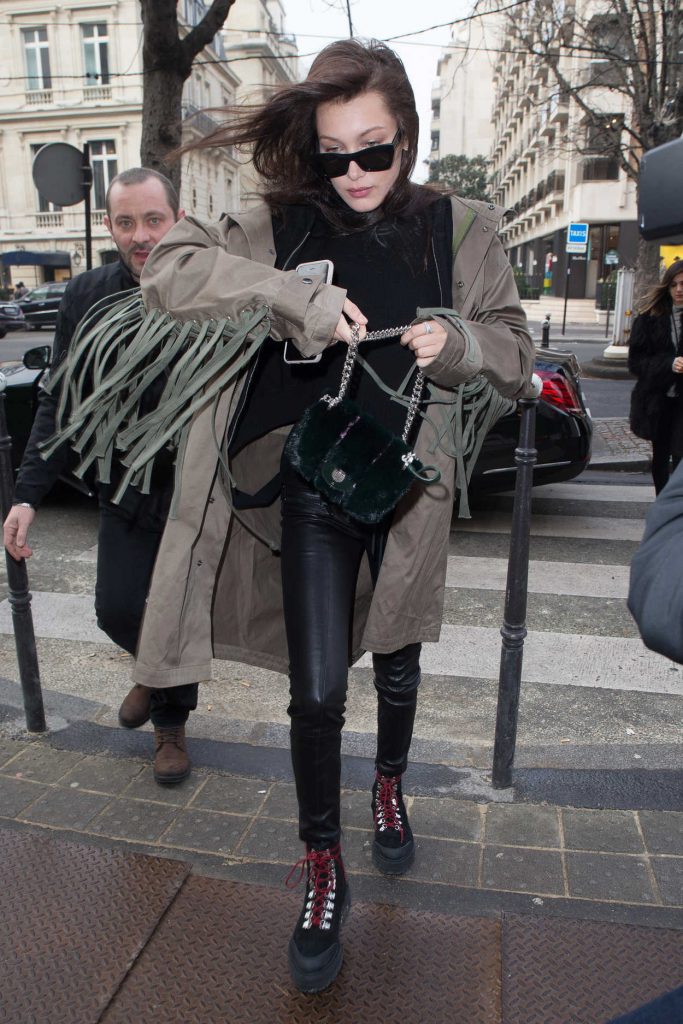 Bella Hadid Out for Shopping in Paris 01/23/2017-3
