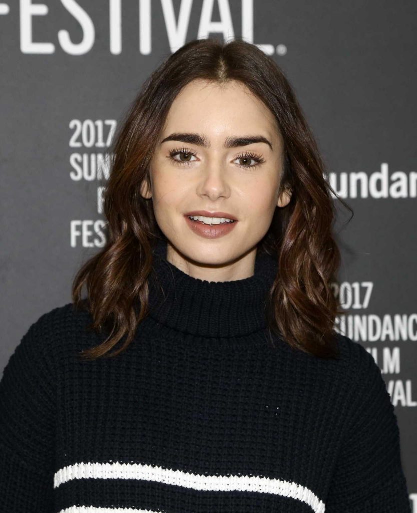 Lily Collins at the To The Bone Premiere During the 2017 Sundance Film Festival in Park City 01/22/2017-4