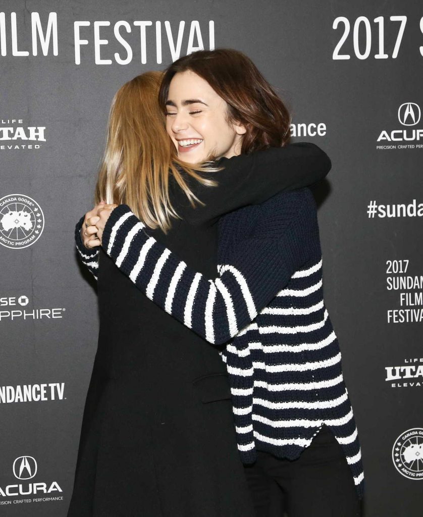 Lily Collins at the To The Bone Premiere During the 2017 Sundance Film Festival in Park City 01/22/2017-5