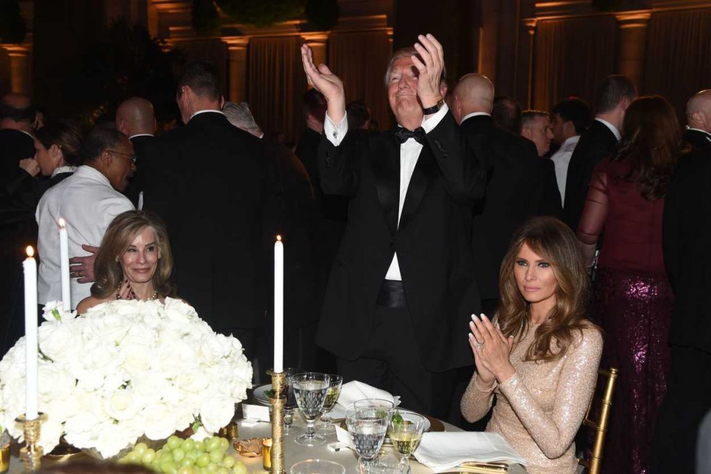 Melania Trump at the Candlelight Dinner in Washington 01/19/2017-4