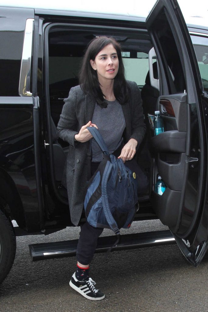 Sarah Silverman Was Seen at LAX Airport in Los Angeles 01/09/2017-1