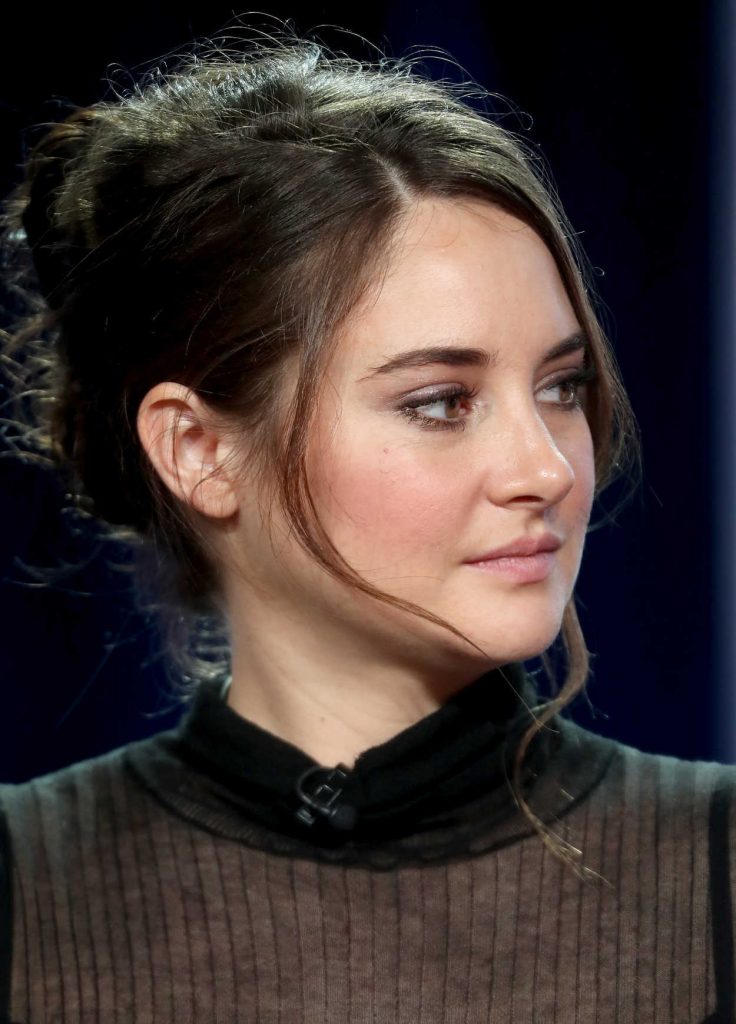 Shailene Woodley at the HBO's Big Little Lies Panel During TCA Winter Press Tour in Los Angeles 01/14/2017-3
