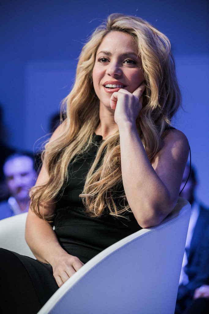 Shakira at the 2017 World Economic Forum in Davos 01/17/2017-1