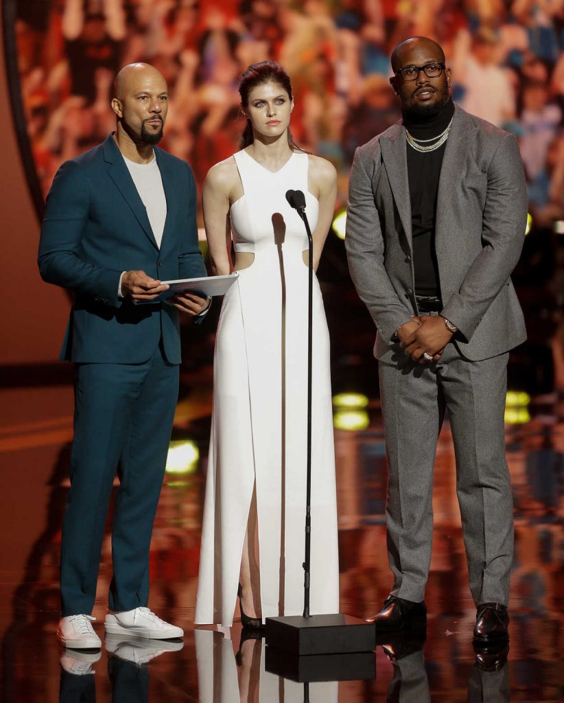 Alexandra Daddario at the 6th Annual NFL Honors at Wortham Theater Center in Houston 02/04/2017-4