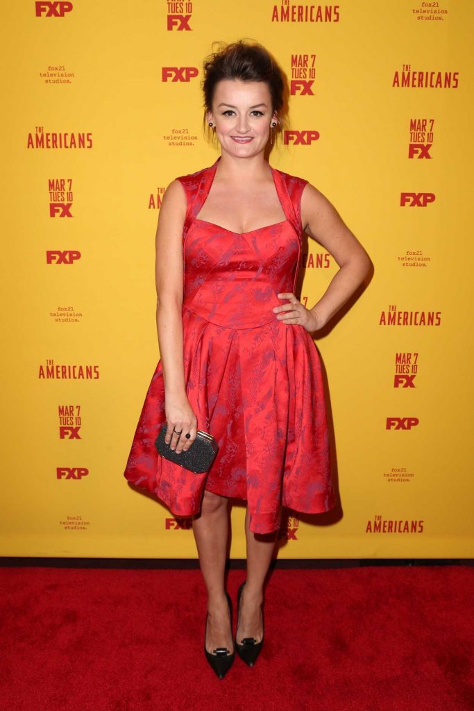 Alison Wright at The Americans Season 5 Premiere in New York City 02/25/2017-3