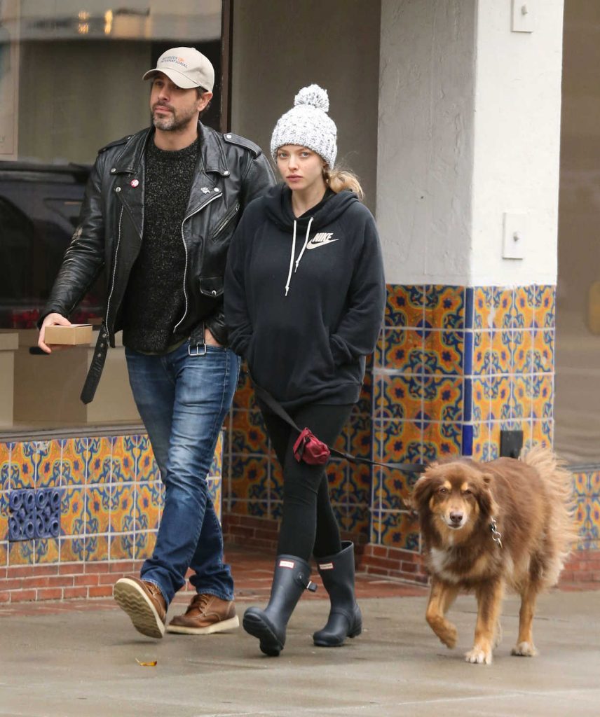 Amanda Seyfried Walks With Her Dog in Hollywood 02/06/2017-3