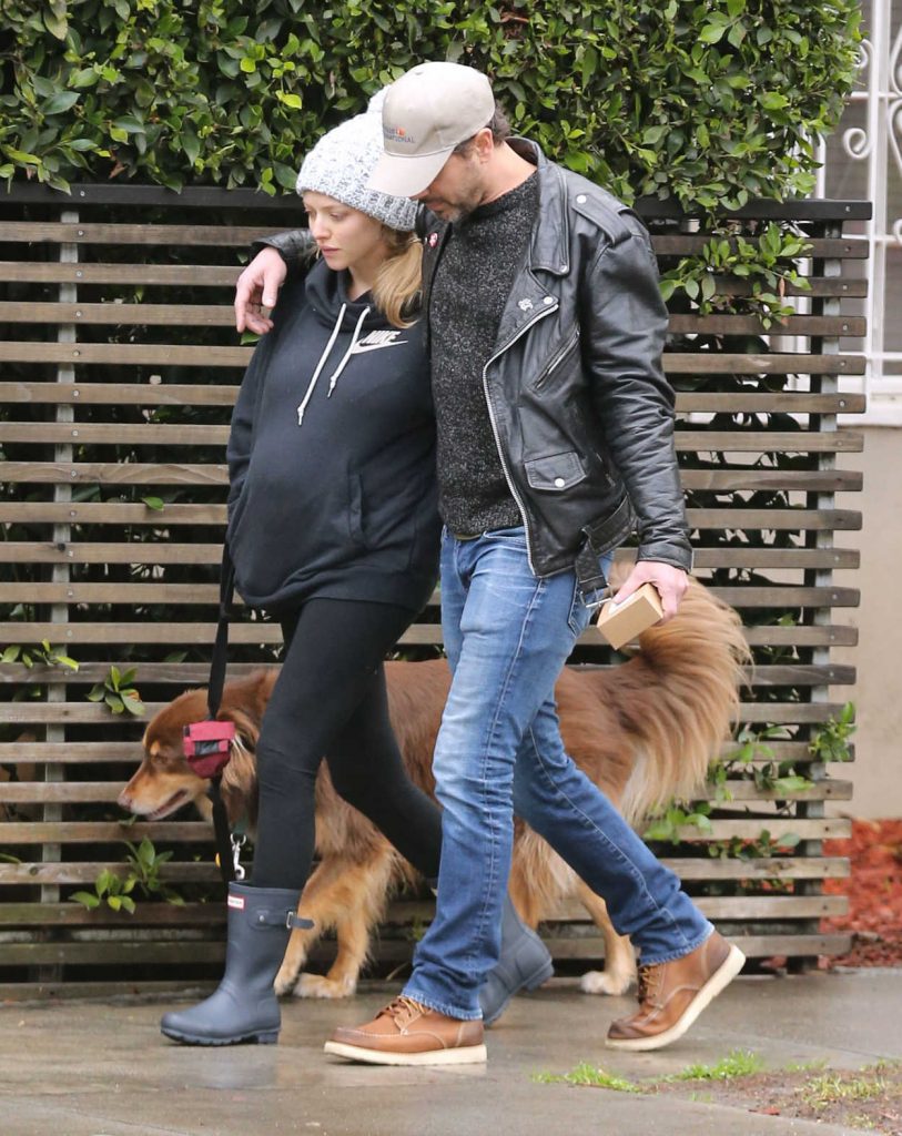 Amanda Seyfried Walks With Her Dog in Hollywood 02/06/2017-4