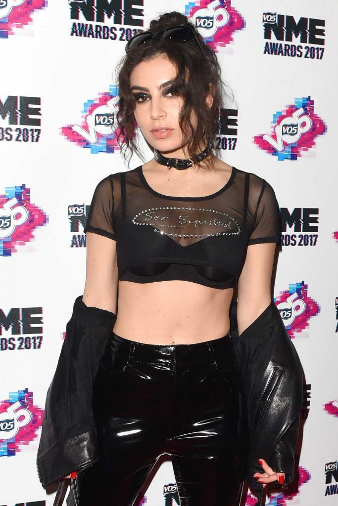 Charli XCX at the NME Awards in London 02/15/2017-4