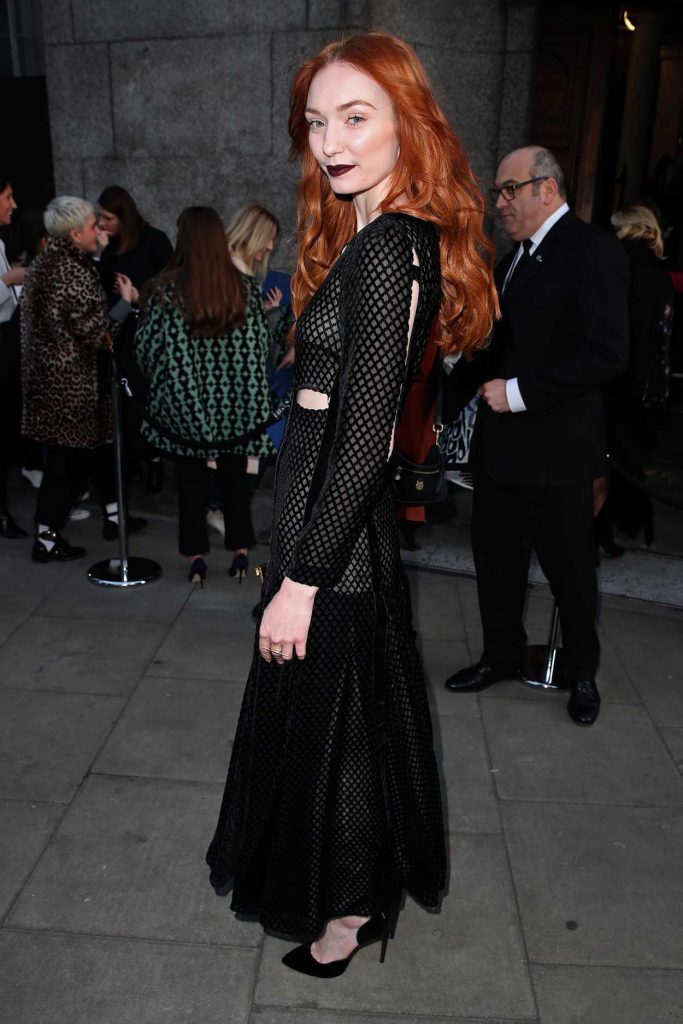 Eleanor Tomlinson Was Seen Out in London During the London Fashion Week 02/18/2017-2