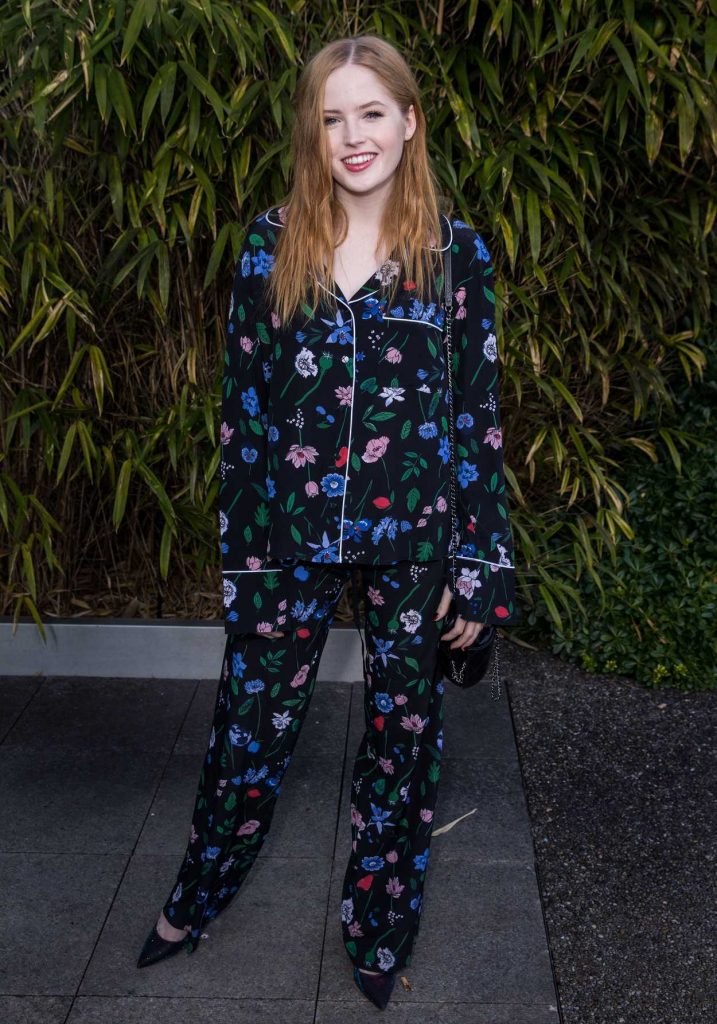 Ellie Bamber at the Marcus Lupfer Presentation During the London Fashion Week 02/18/2017-3