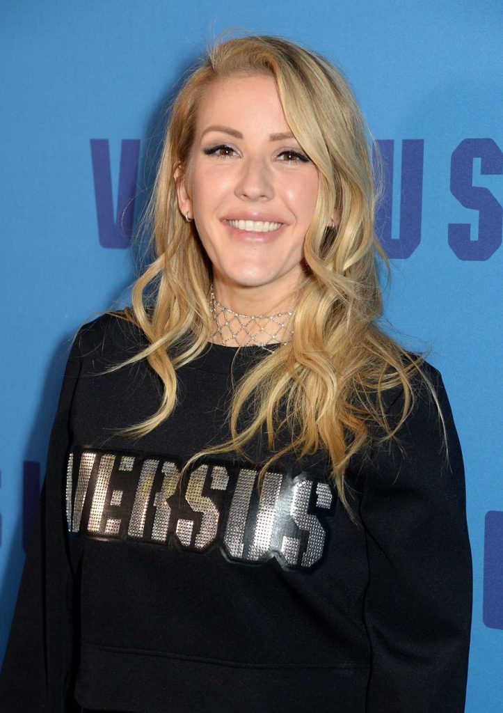 Ellie Goulding at the Versus Show During the London Fashion Week 02/18/2017-4