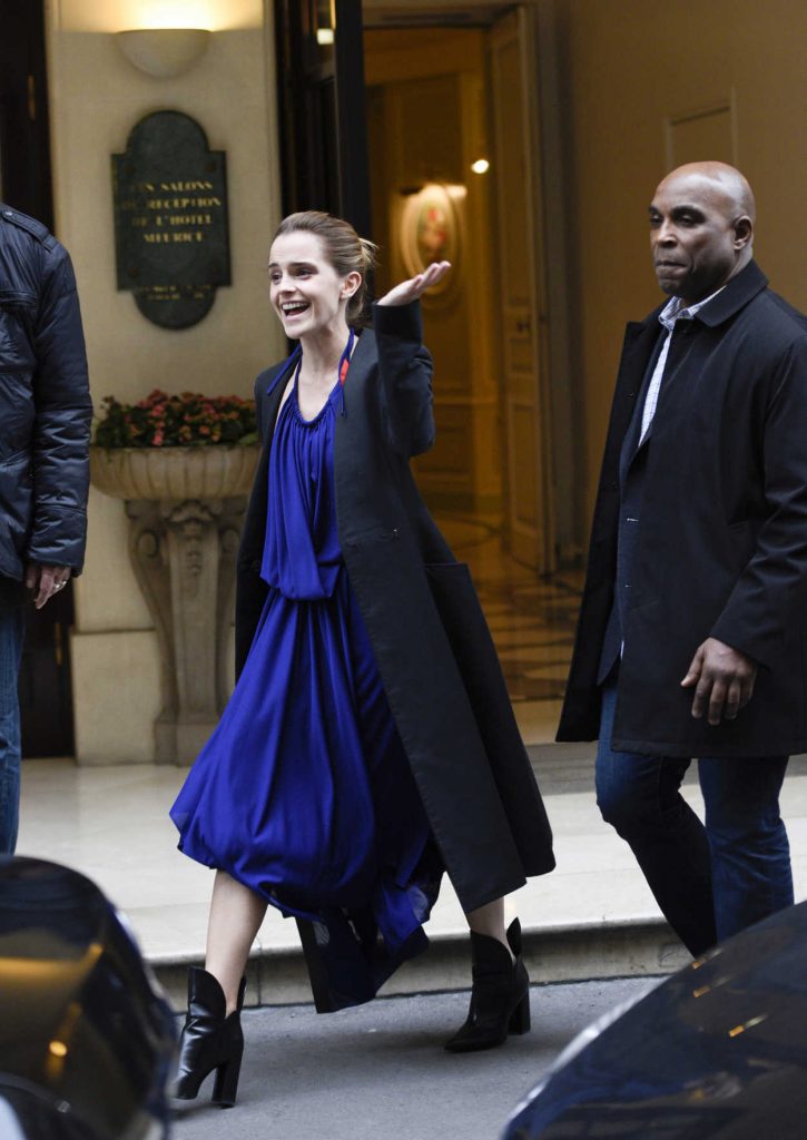 Emma Watson Leaves Her Hotel in Paris 02/20/2017-3