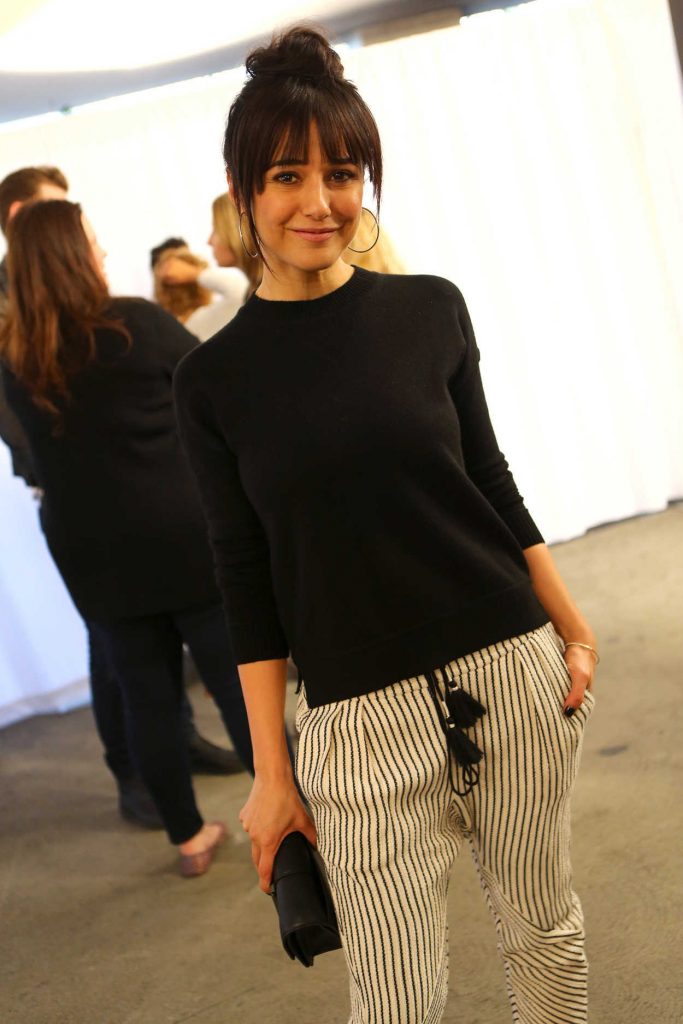Emmanuelle Chriqui at the Rebecca Minkoff Fashion Show in Los Angeles 02/04/2017-1
