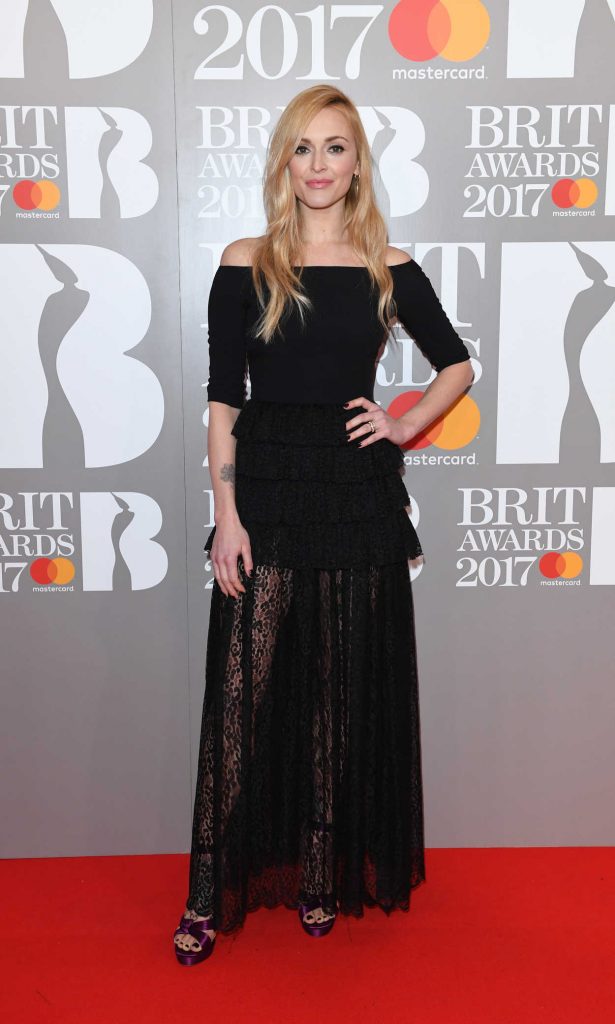 Fearne Cotton at the Brit Awards at O2 Arena in London 02/22/2017-1