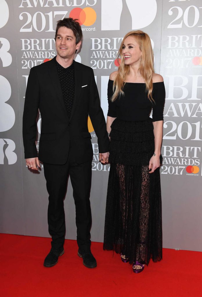 Fearne Cotton at the Brit Awards at O2 Arena in London 02/22/2017-4