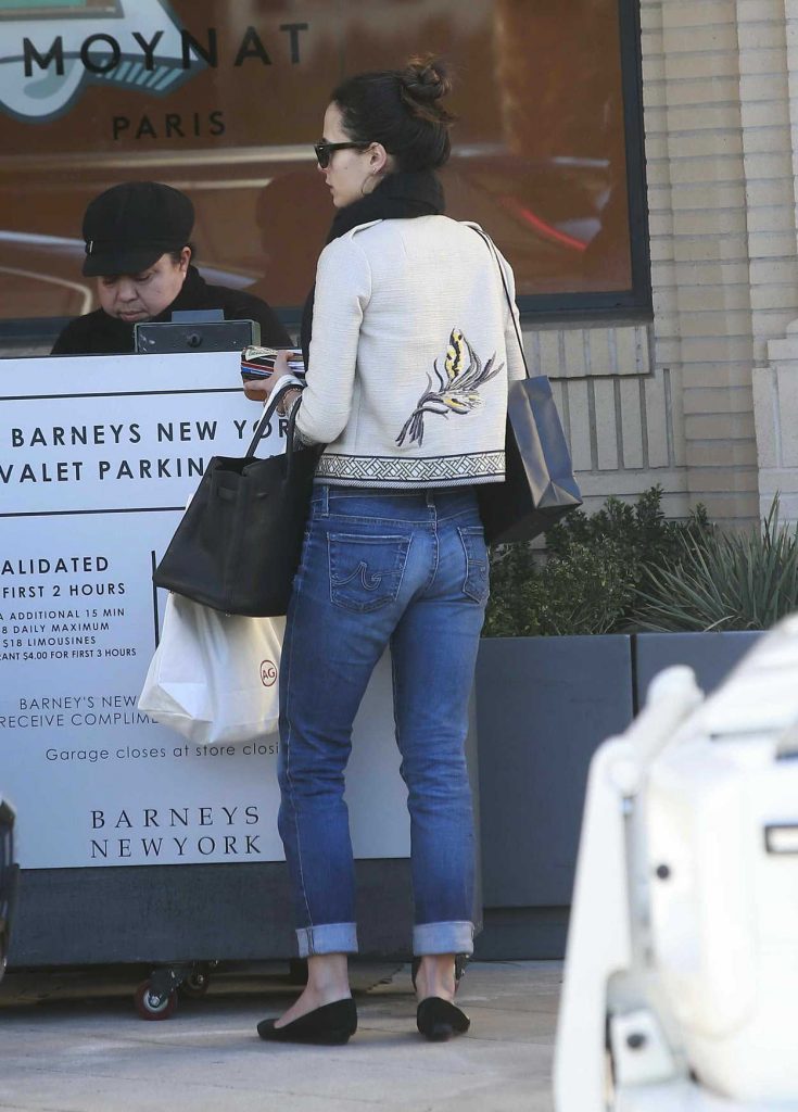 Jordana Brewster Goes Shopping at Barneys New York in Beverly Hills 02/23/2017-5