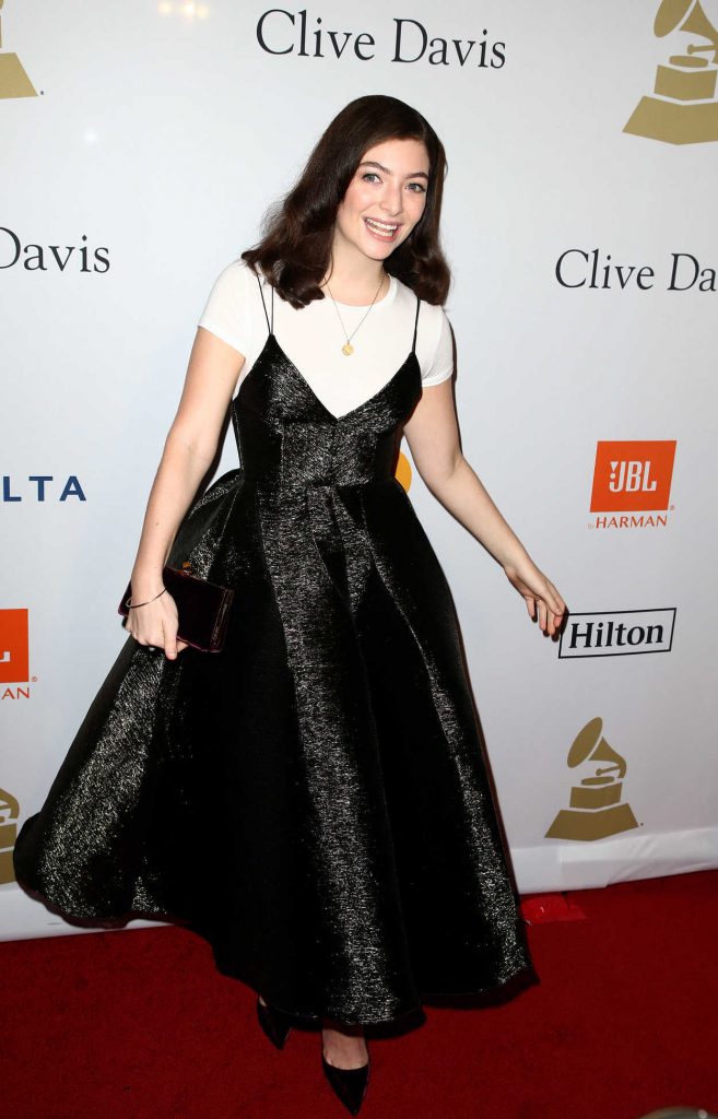 Lorde at the Clive Davis Pre-Grammy Party in Los Angeles 02/11/2017-4