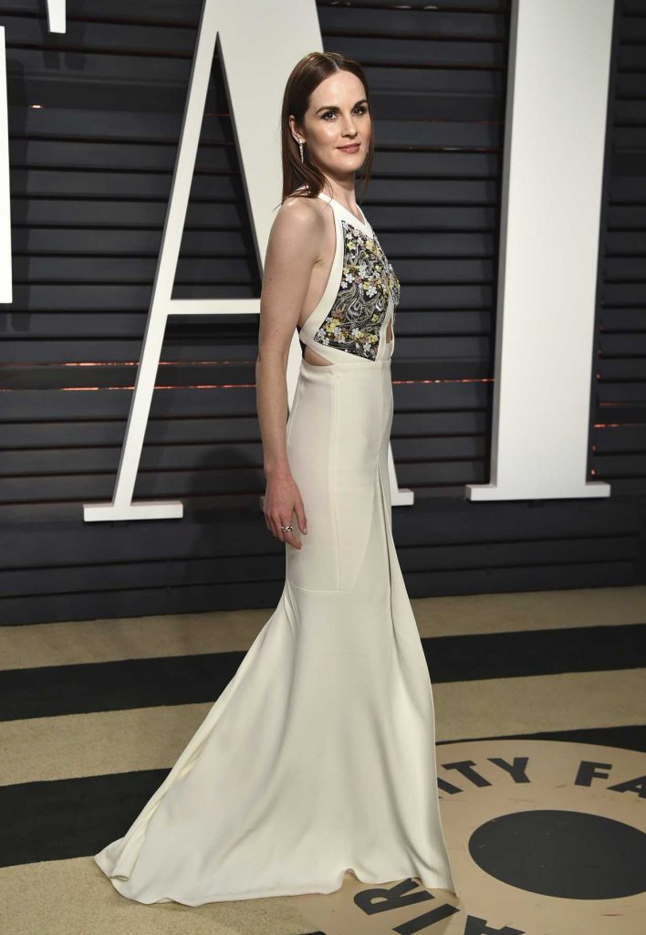 Michelle Dockery at the 2017 Vanity Fair Oscar Party Hosted by Graydon Carter in Beverly Hills 02/26/2017-3