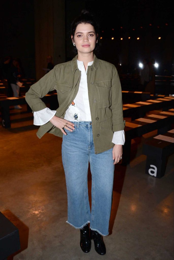 Pixie Geldof at the Topshop Unique Show During the London Fashion Week 02/19/2017-1