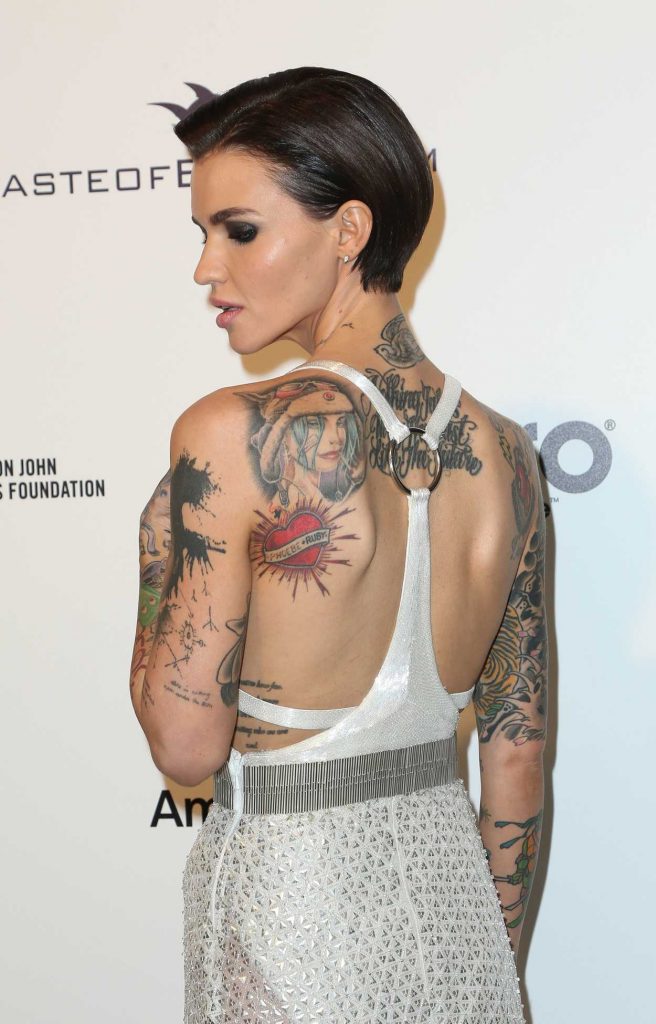 Ruby Rose at Elton John AIDS Foundation Academy Awards Viewing Party in Los Angeles 02/26/2017-5