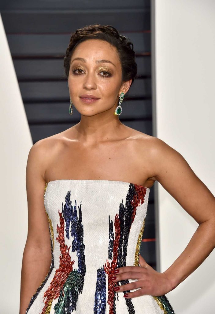 Ruth Negga at the 2017 Vanity Fair Oscar Party Hosted by Graydon Carter in Beverly Hills 02/26/2017-4