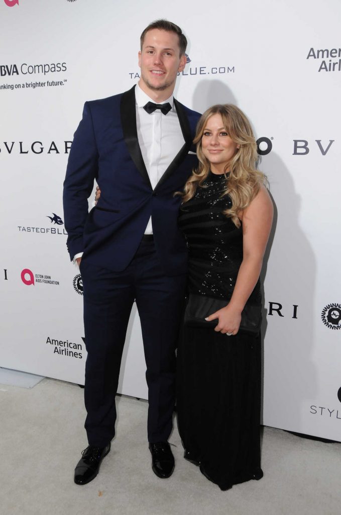 Shawn Johnson at Elton John AIDS Foundation Academy Awards Viewing Party in Los Angeles 02/26/2017-2