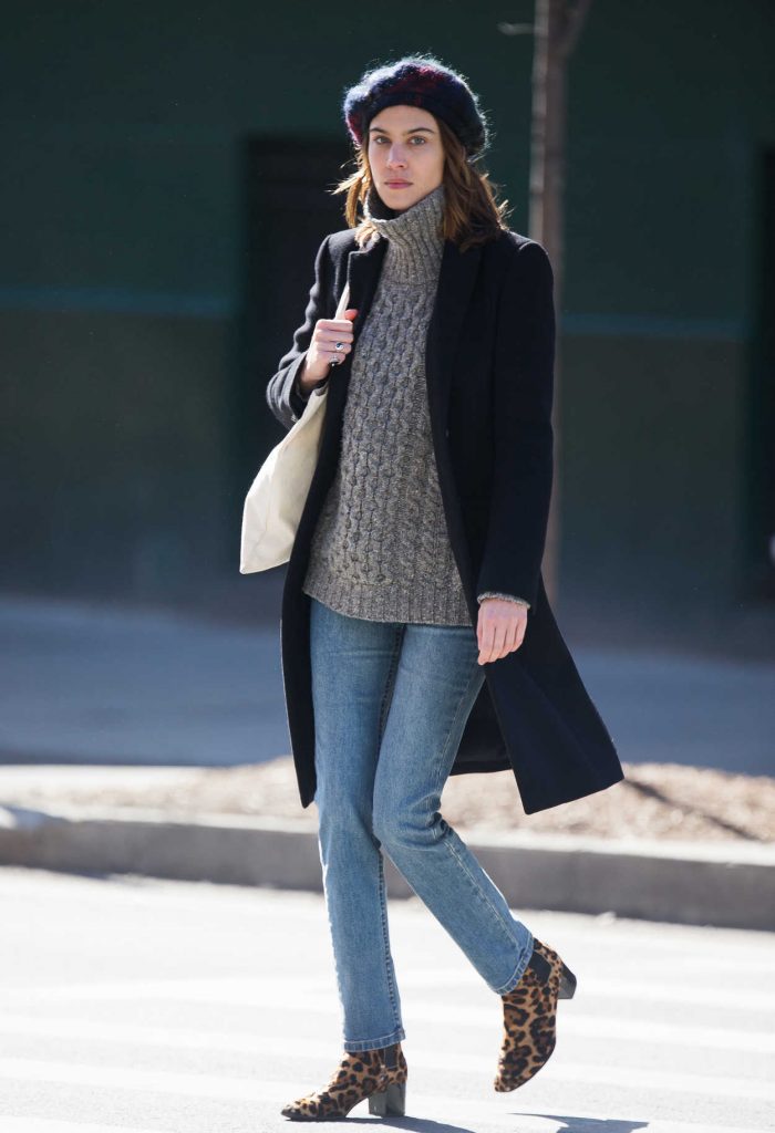 Alexa Chung Was Seen Out in New York 03/21/2017-1