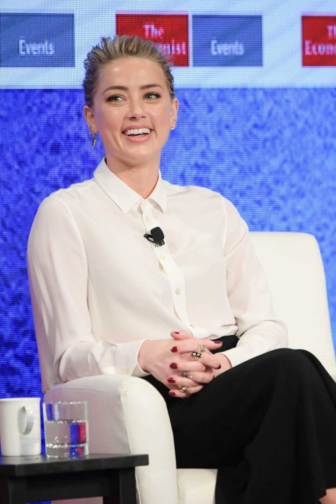 Amber Heard at the Pride and Prejudice Summit in New York 03/23/2017-2