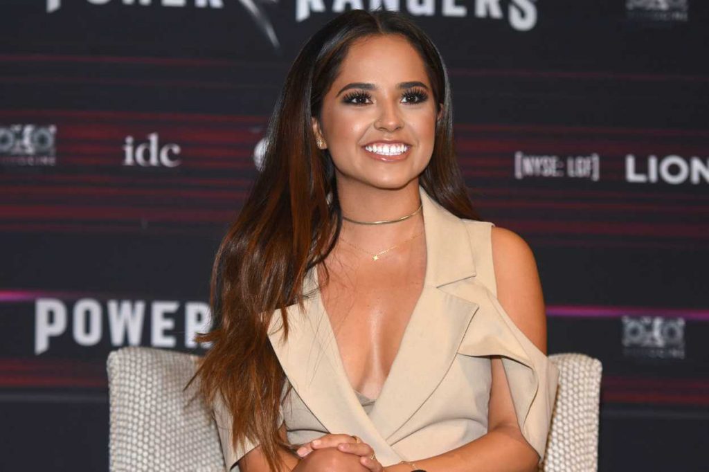 Becky G at the Power Rangers Press Conference in Mexico City 03/15/2017-3