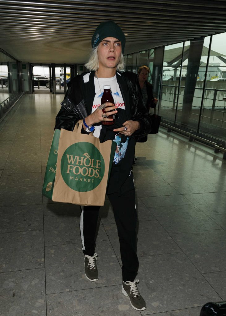 Cara Delevingne Was Seen at Heathrow Airport in London 03/12/2017-2