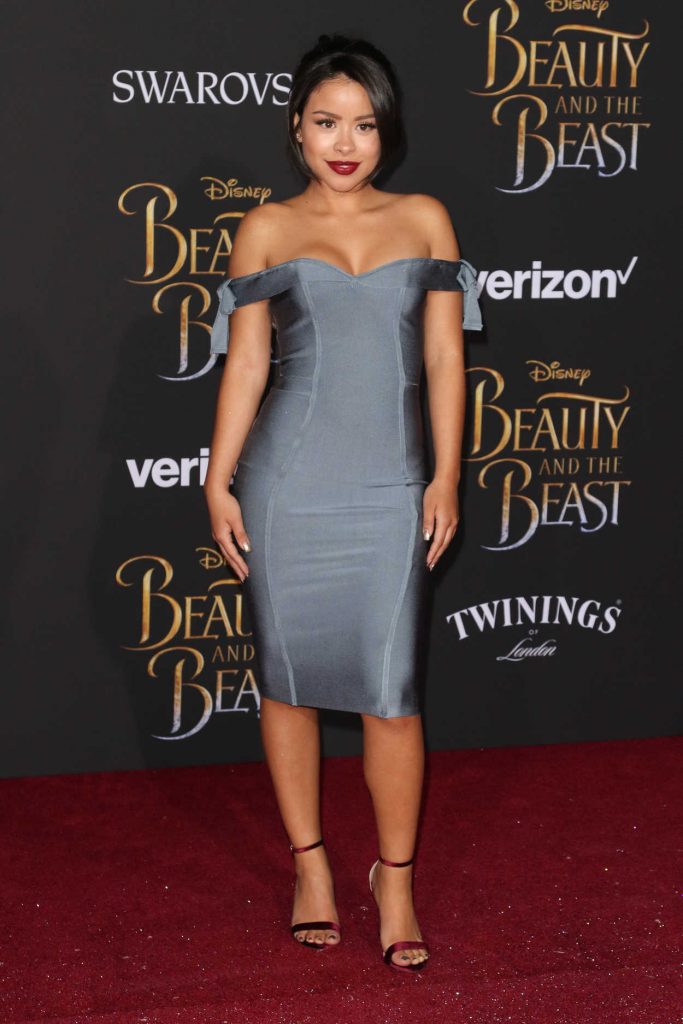 Cierra Ramirez at the Beauty and the Beast Premiere Los Angeles 03/02/2017-1