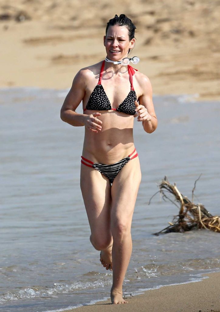 Evangeline Lilly in Bikini at the Beach in Hawaii 02/28/2017-2