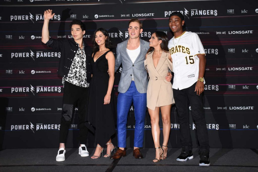 Naomi Scott at the Power Rangers Press Conference in Mexico City 03/15/2017-4