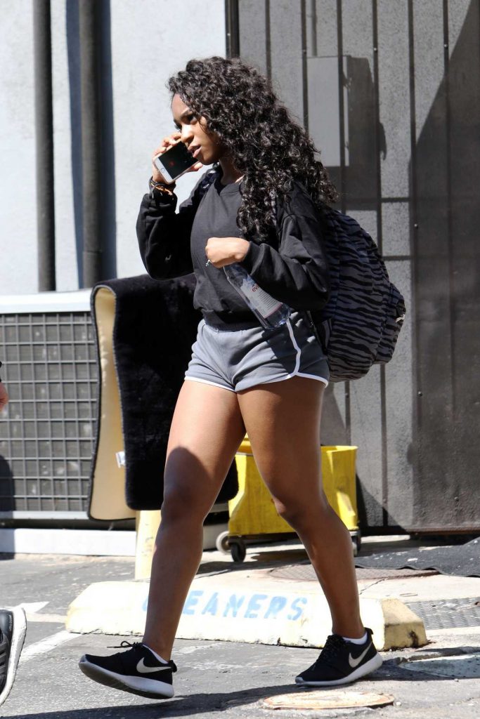 Normani Kordei Leaves the DWTS Studio in Hollywood 03/15/2017-1