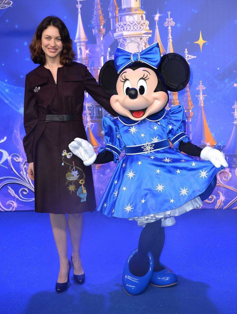 Olga Kurylenko at the Disneyland Paris 25th Anniversary Celebration 03/25/2017-2