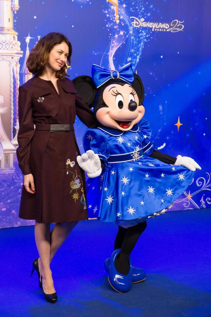 Olga Kurylenko at the Disneyland Paris 25th Anniversary Celebration 03/25/2017-5