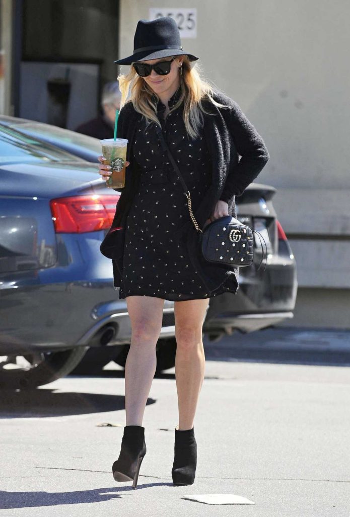 Reese Witherspoon is in All Black Out in Beverly Hills 03/06/2017-1