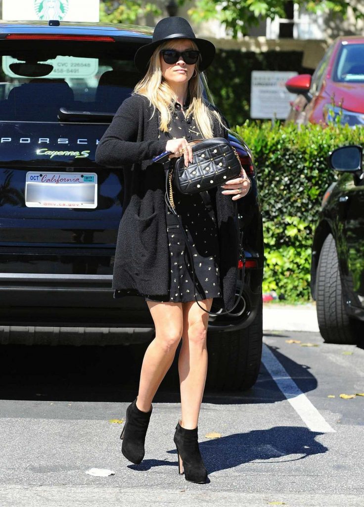 Reese Witherspoon is in All Black Out in Beverly Hills 03/06/2017-3