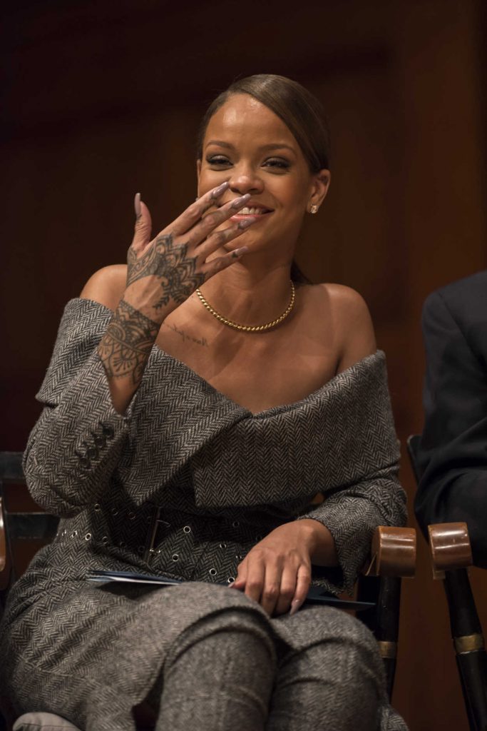 Rihanna Receives Harvard Humanitarian of the Year Award 02/28/2017-2