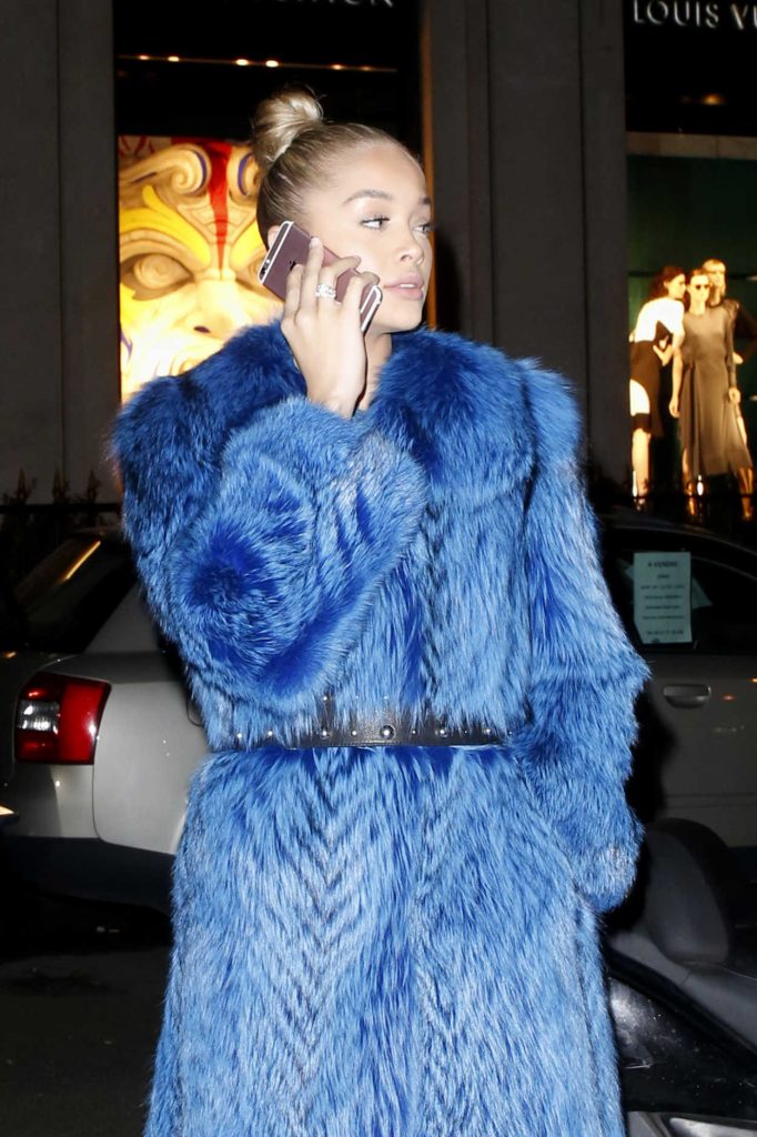 Rita Ora Leaves the Louis Vuitton Headquarter in Paris 03/02/2017-3