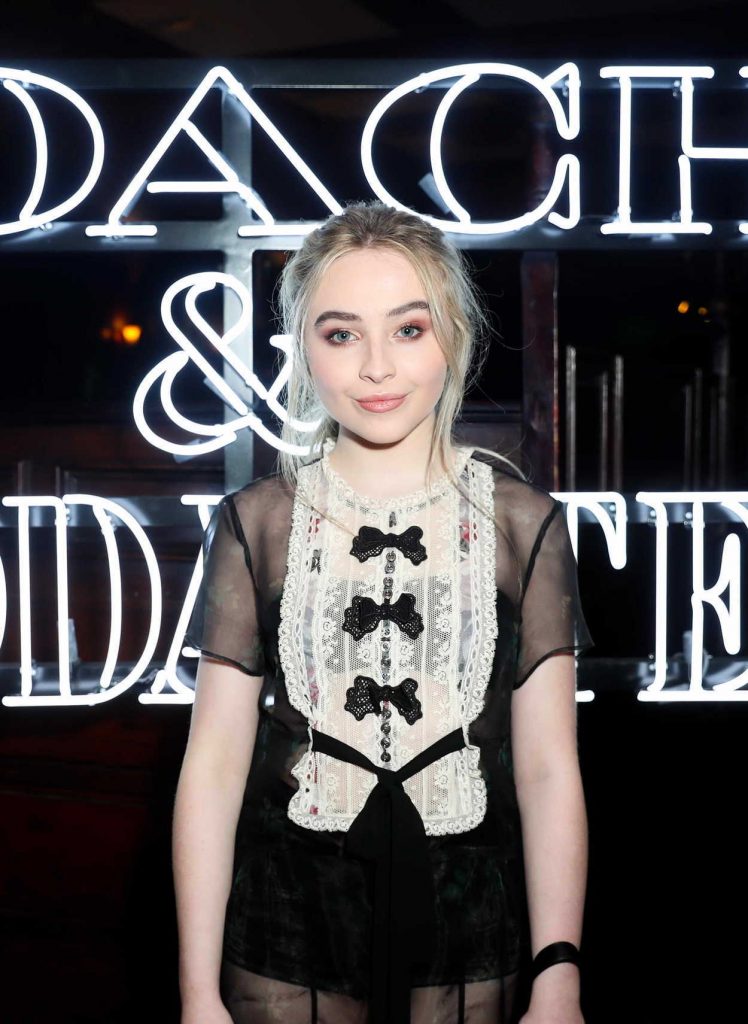 Sabrina Carpenter at the Coach and Rodarte Dinner in Los Angeles 03/30/2017-3