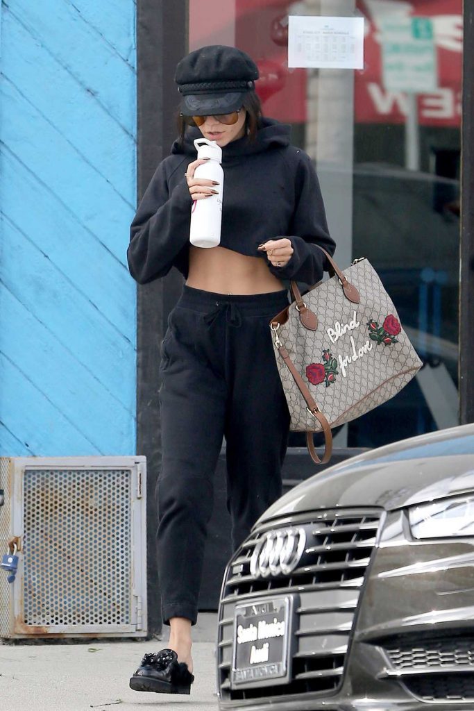 Vanessa Hudgens Stops for a Morning Coffee at Alfred Coffee and Kitchen in Studio City 03/27/2017-1
