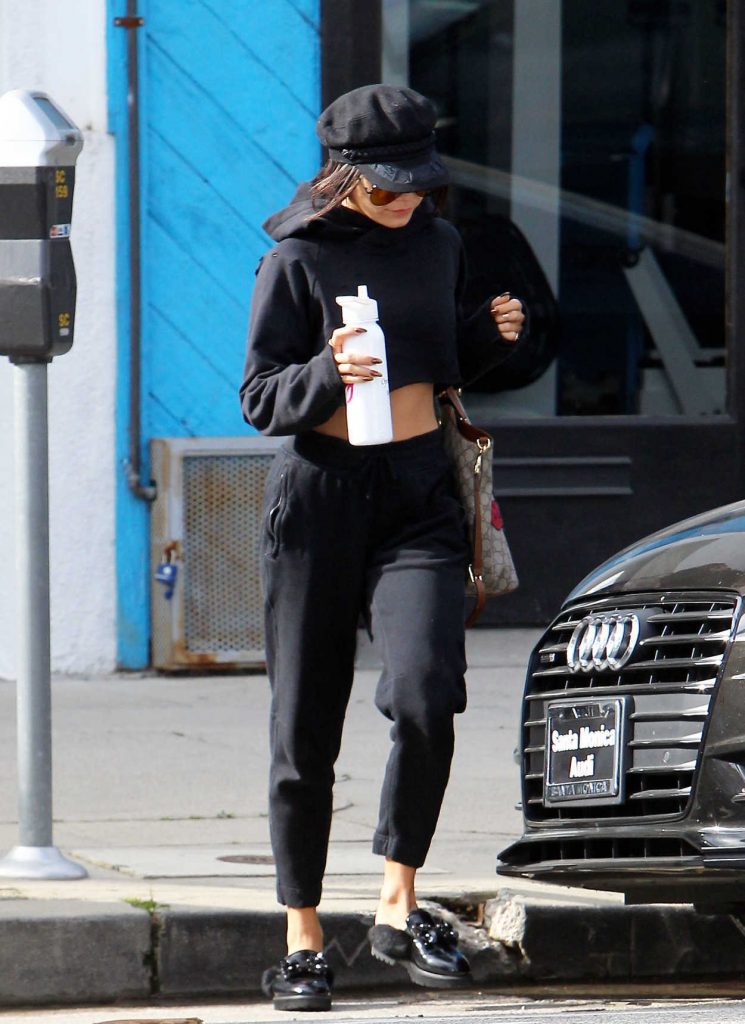 Vanessa Hudgens Stops for a Morning Coffee at Alfred Coffee and Kitchen in Studio City 03/27/2017-2