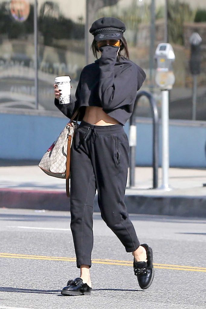 Vanessa Hudgens Stops for a Morning Coffee at Alfred Coffee and Kitchen in Studio City 03/27/2017-3