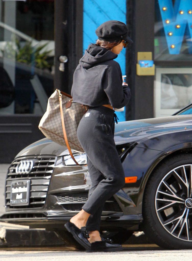 Vanessa Hudgens Stops for a Morning Coffee at Alfred Coffee and Kitchen in Studio City 03/27/2017-5
