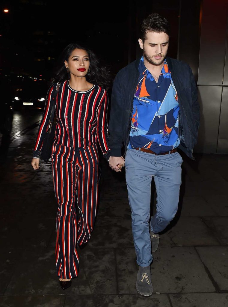 Vanessa White at the Sushi Samba x Cool Earth Carnival Party in London 02/28/2017-3
