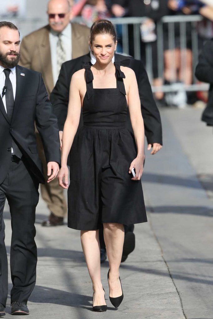 Amanda Peet Arrives at ABC Studios in New York 04/03/2017-1