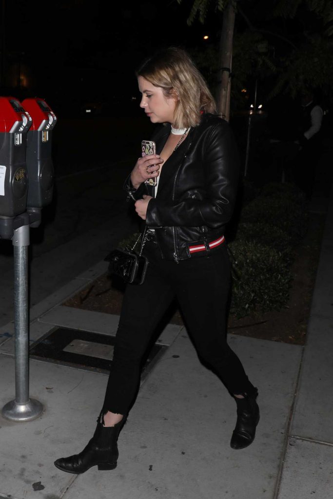 Ashley Benson Arrives at Gracias Madre Restaraunt in West Hollywood 04/13/2017-3